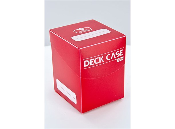 Deck Case Ultimate Guard 100+ Rød Samleboks for 100  kort m/double sleeve